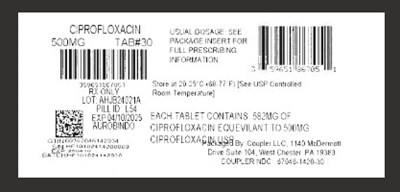Label (Ciprofloxacin 500mg)